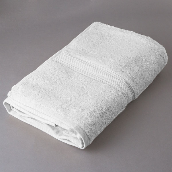 GVZ Collection 100% Cotton White Bath Towels 6 PK
