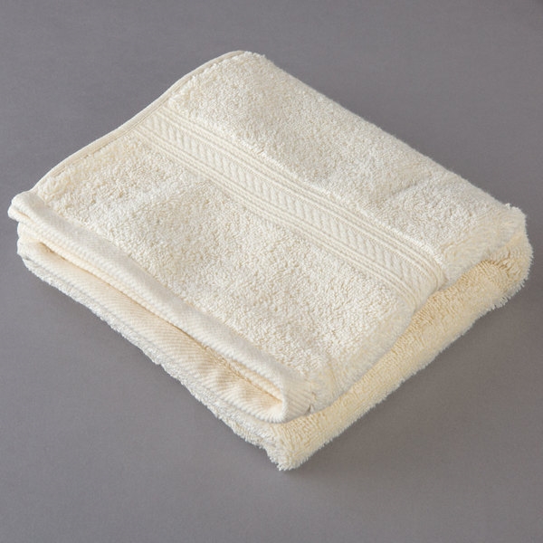 GVZ Collection 100% Cotton Ivory Hand Towels 12 PK