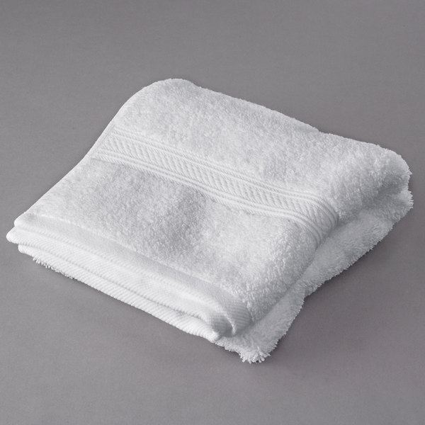 GVZ Collection 100% Cotton White Hand Towels 12 PK