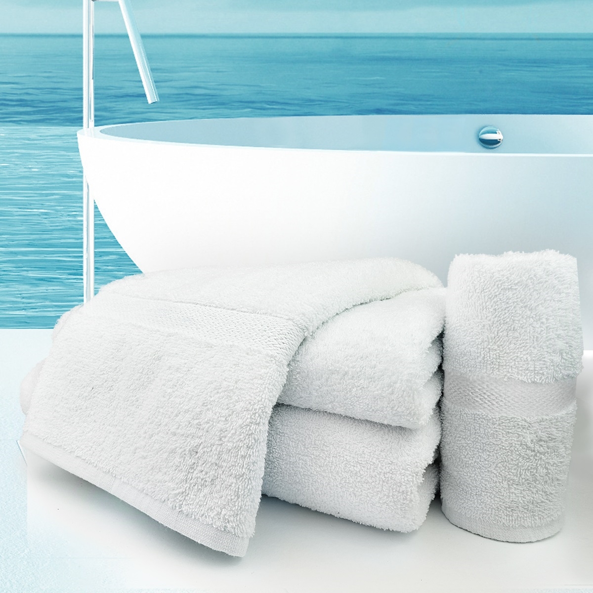 GRG Collection Hand Bath Mats 6 PK