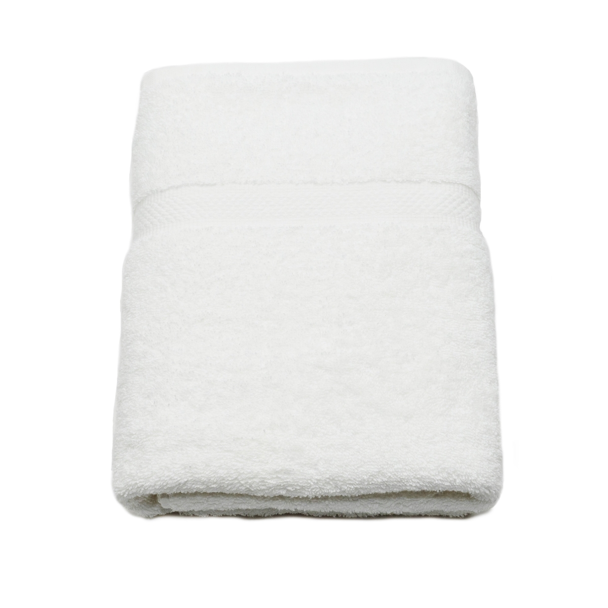 KPSW2754170 KPS Collection 100% Ring Spun Cotton White Bath Towels 6 PK