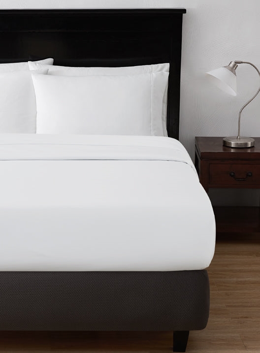 Rifz GOM Collection Micro Polyester Full Flat Sheet 6 PK