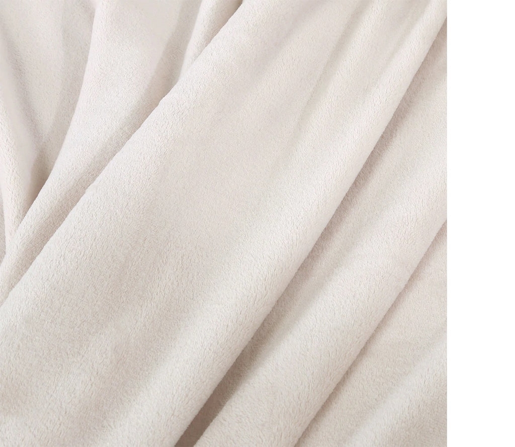 BSB Collection Plush Fleece Blankets 2 PK