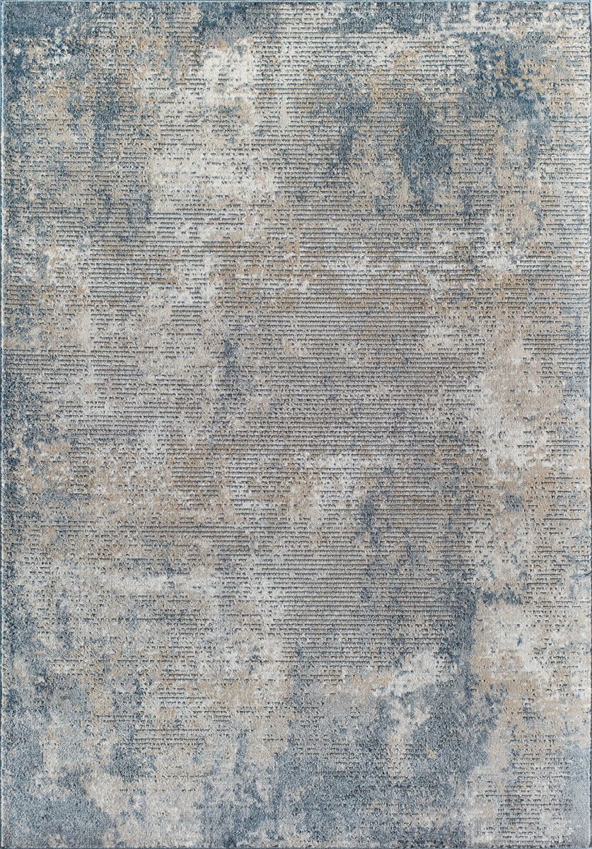 RA30204 5 ft. 3 in. x 7 ft. Ludlow MD15A Hill Castle Stone Transitional Vintage Blue Area Rug