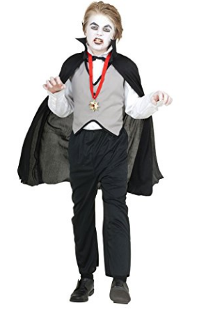 Picture of RG Costumes 29012-S Vampire - Vest & Cape Child Small 4