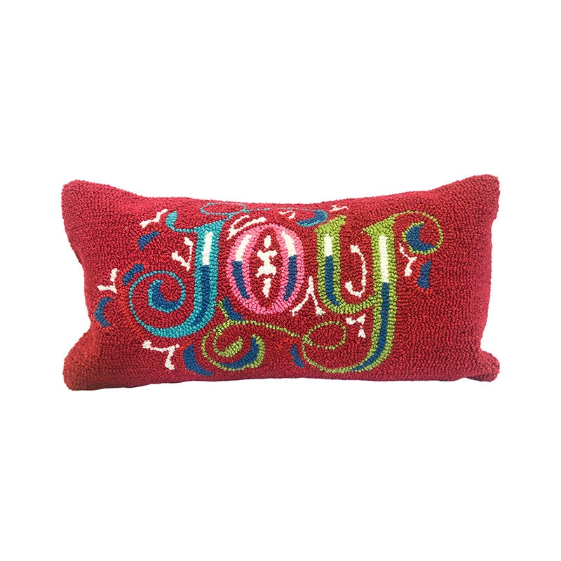 25932P Joy Red Pillow Size 12X24