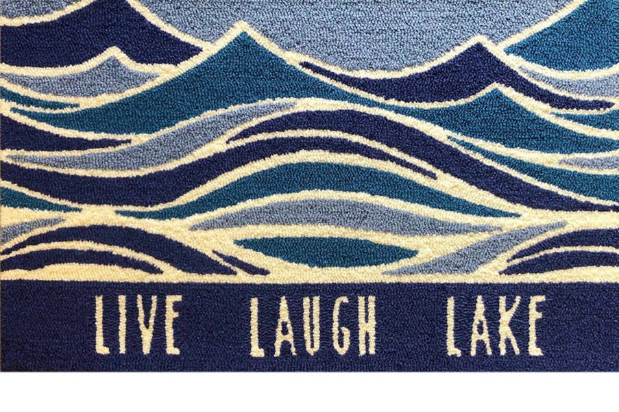 26560A Live Laugh Lake Tonal Size 24X36