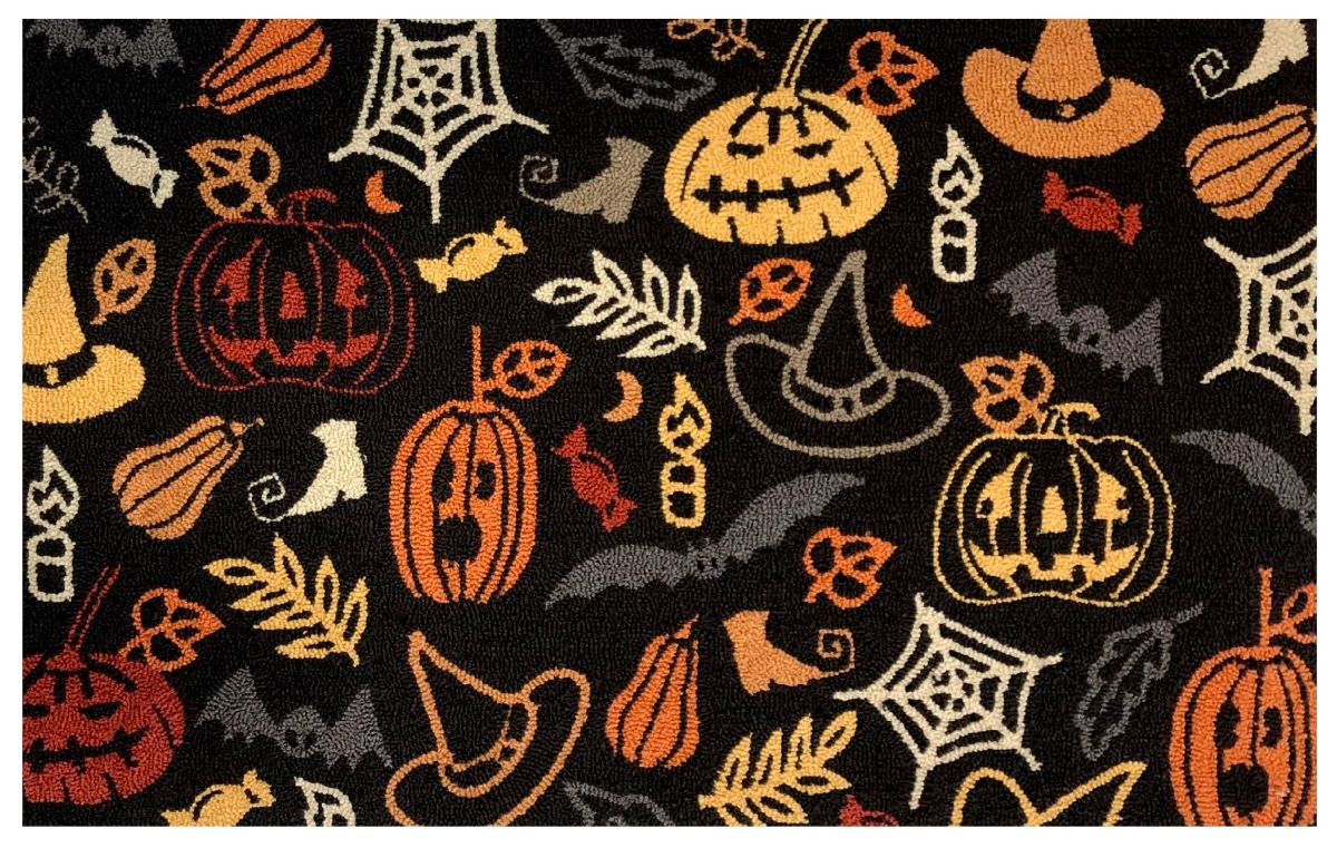 26332A Halloween Icon Grey Size 24X36