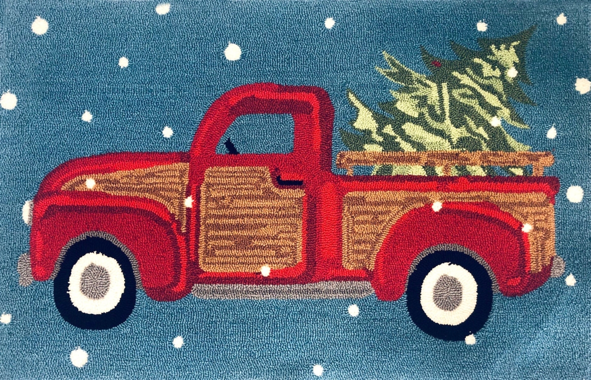 26079A Vintage Holiday Truck Size 24'X36'