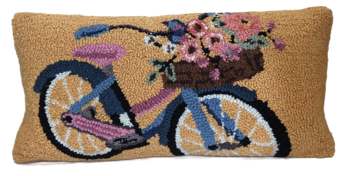 25986B Blossom Bike Mustard Size 30'X48'