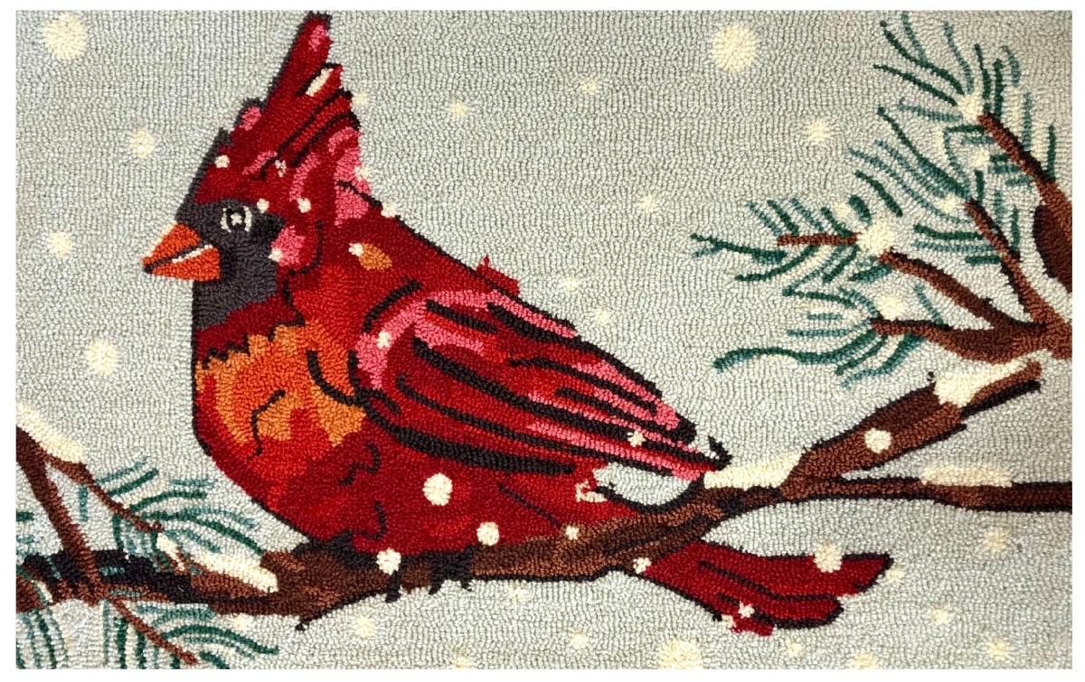 26097A Cardinal In The Snow Size 24'X36'