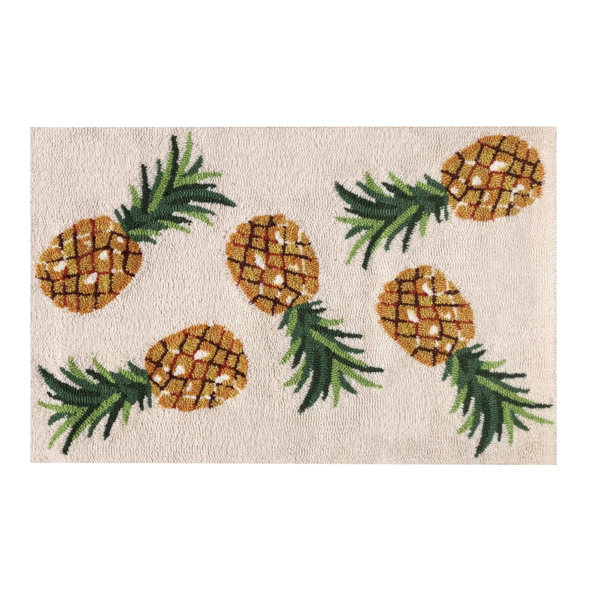 26240A Pineapple Toss Ivory Size 24'X36'