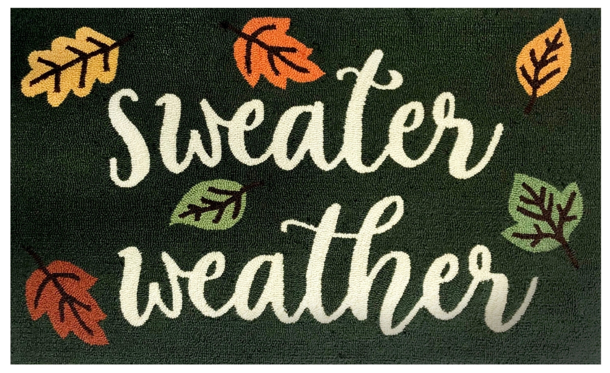 26268A Sweater Weather Green Size 24'X36'