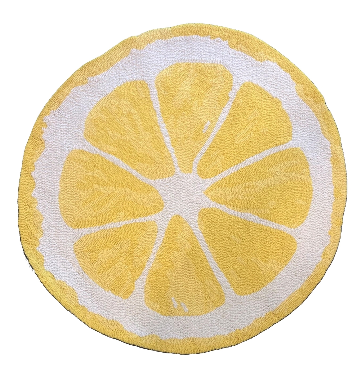 Picture of The Rug Market 25996R Lemon Round Size 3X3 ROUND