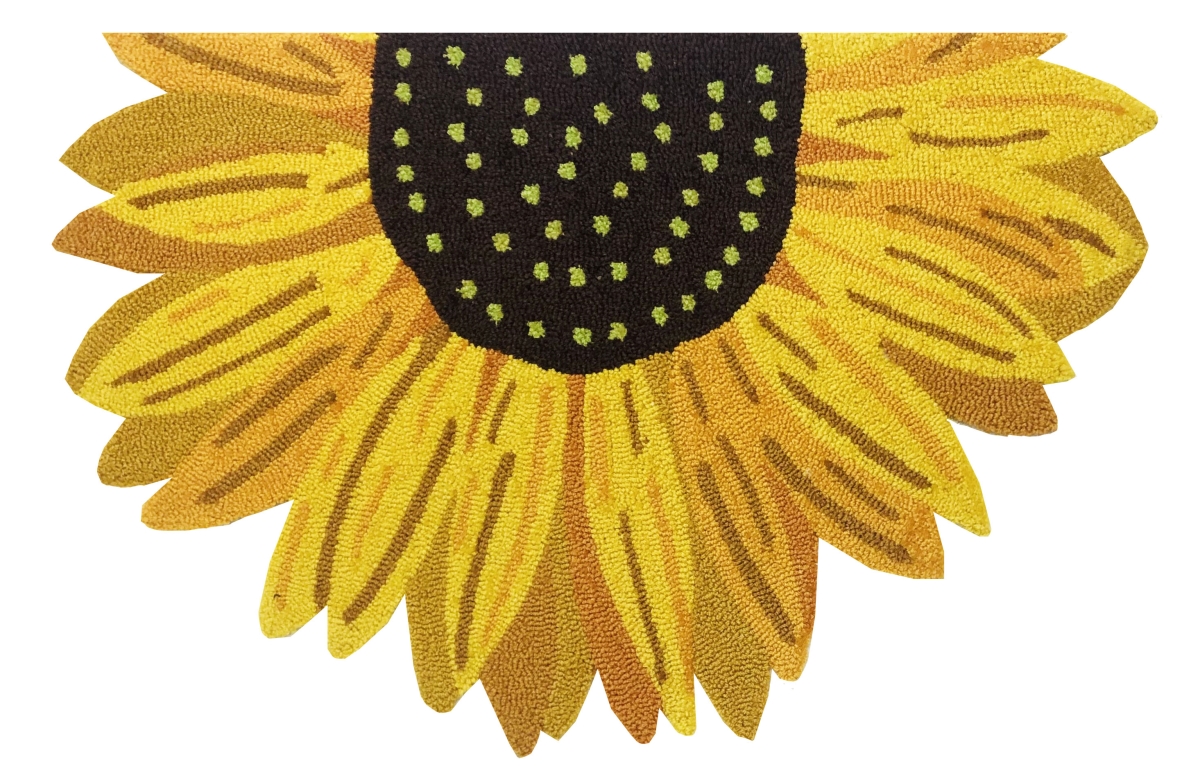30 x 48 in. Sunflower Slice Rug