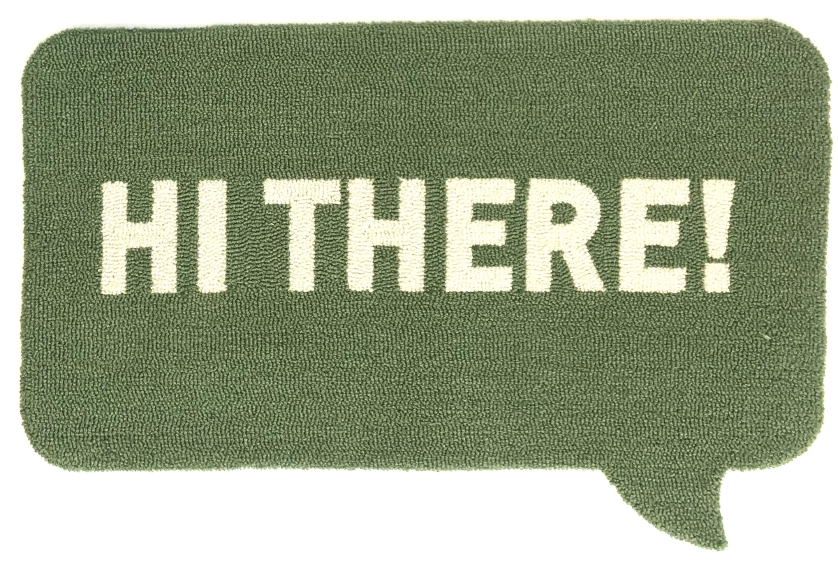 26399A 24 x 36 in. Hi There Rug