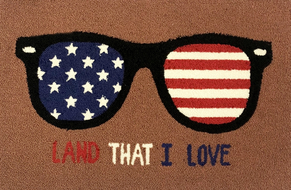 26476A 24 x 36 in. Land That I Love Rug