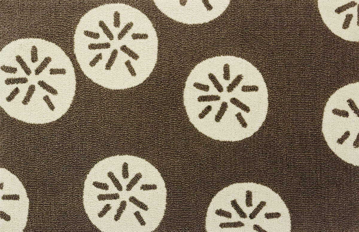 24 x 36 in. Sand Dollar Rug - Taupe