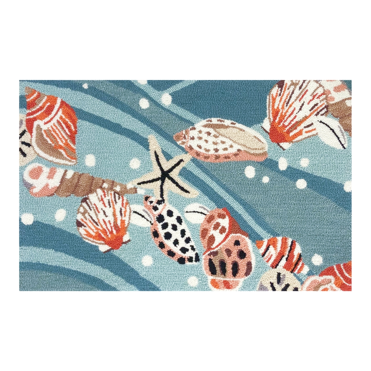 26498A Sea Floor Aqua Size 24X36
