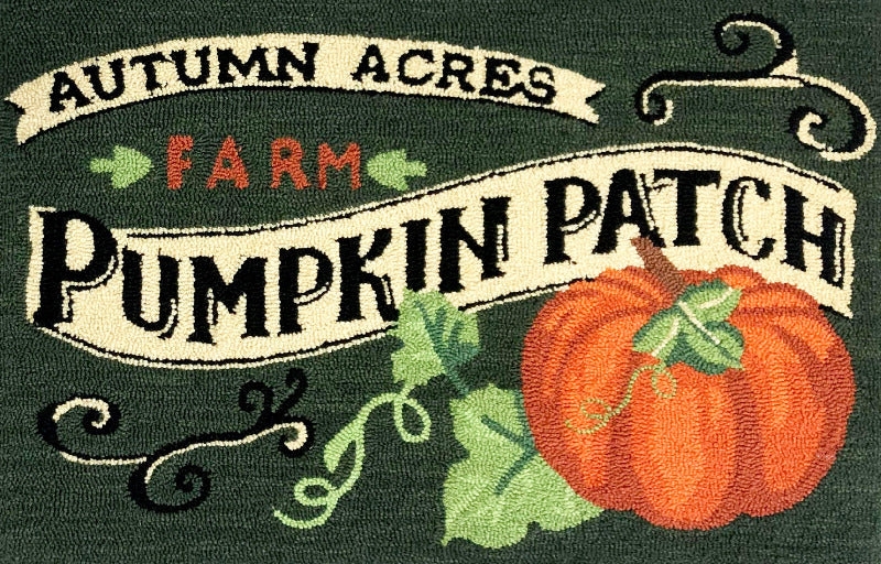 26455A Autumn Acres Green Size 24X36