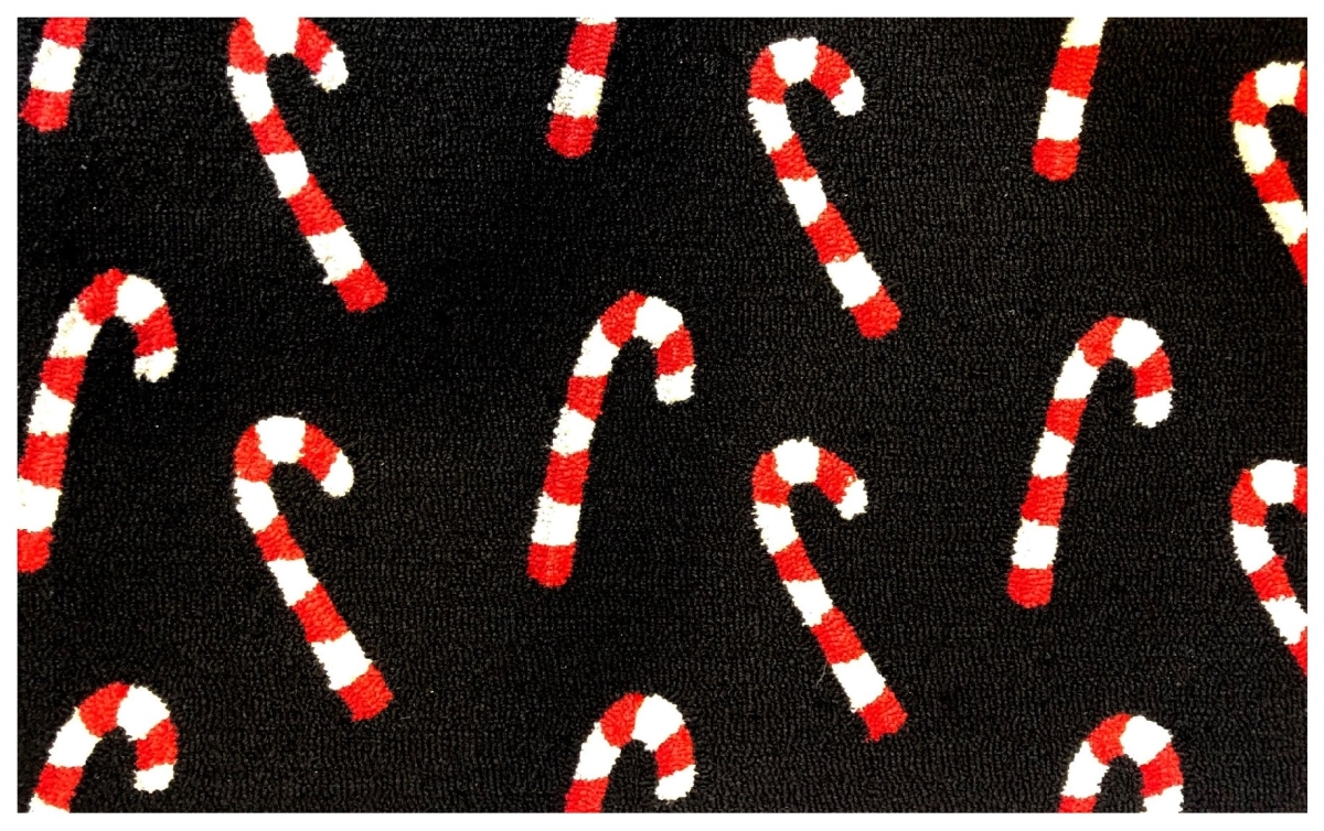 26457A Candy Cane Black Size 24X36