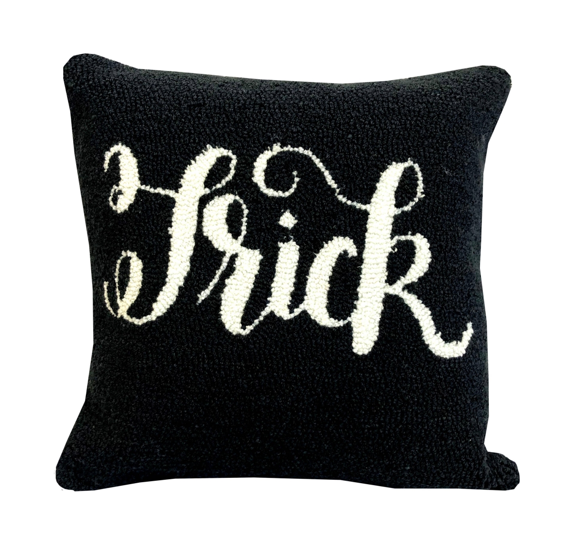 Picture of The Rug Market 81051P Trick Pillow Black Size 16X16