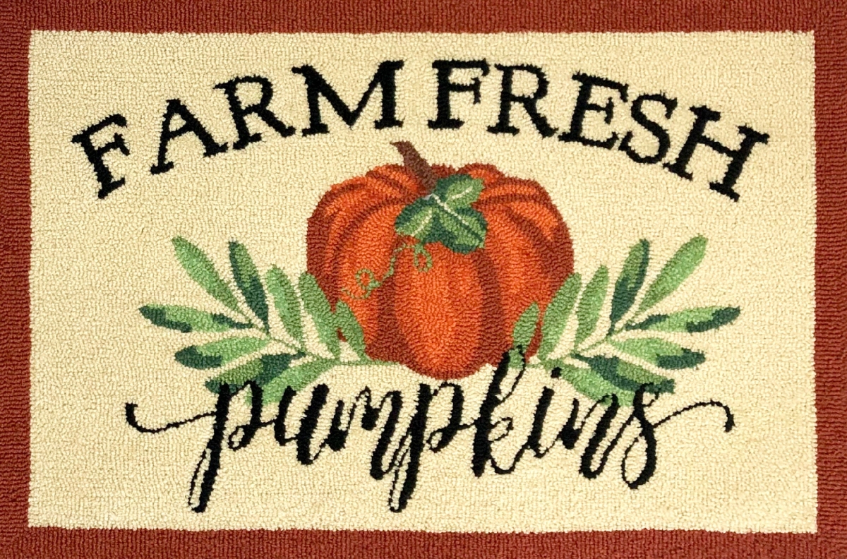 26451A Farm Fresh Pumpkins Cream Size 24X36