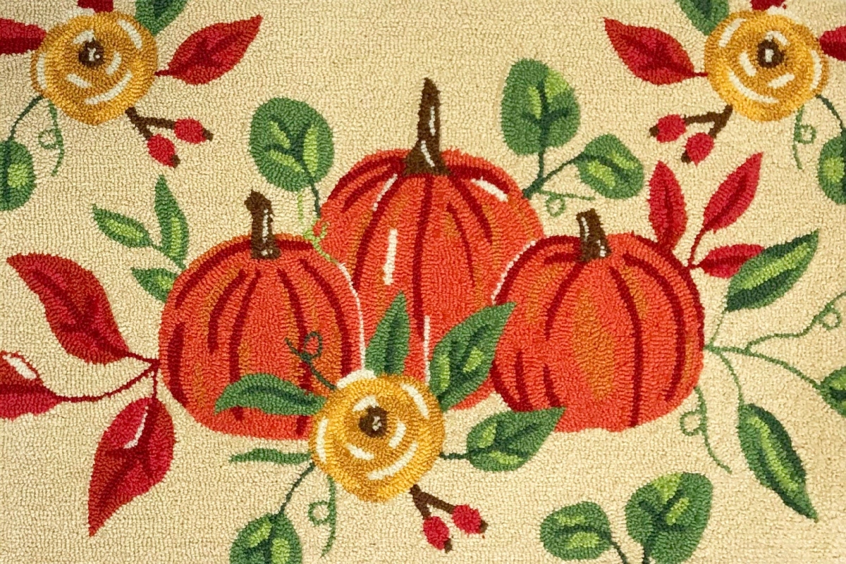 26446A Pumpkin Trio Cream Size 24X36