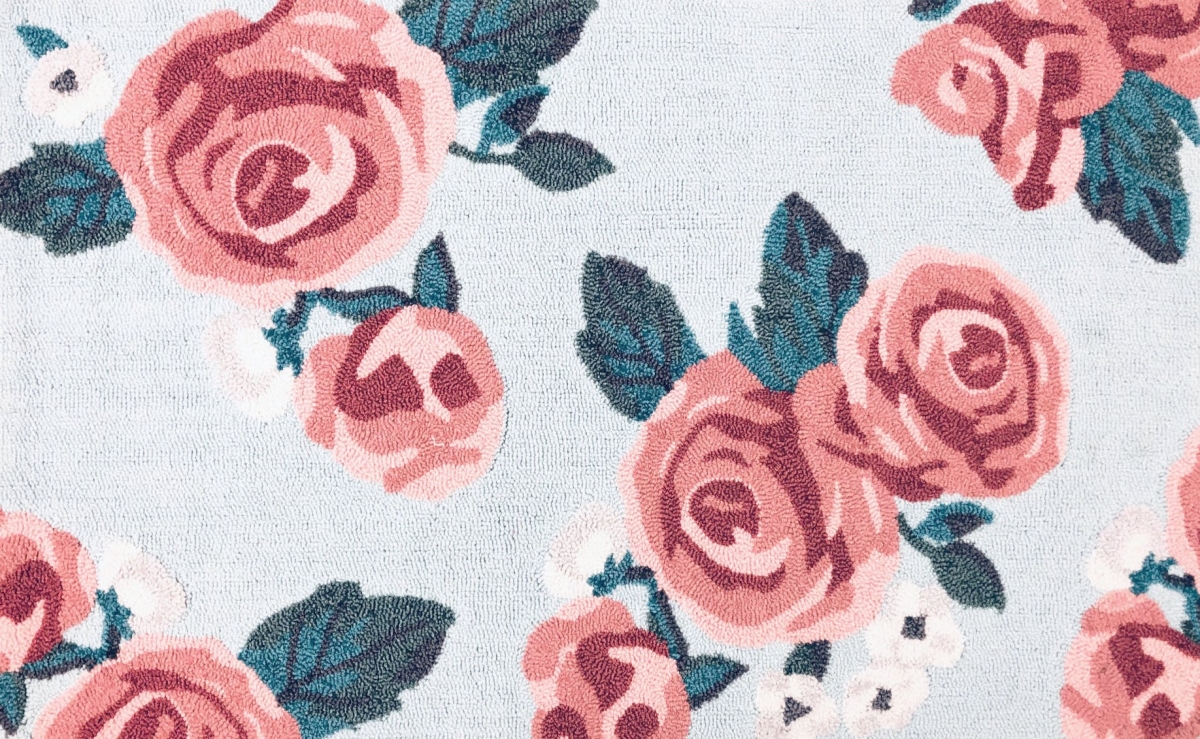 Picture of The Rug Market 74178B Gabi Floral Blue Size 2.8X4.8