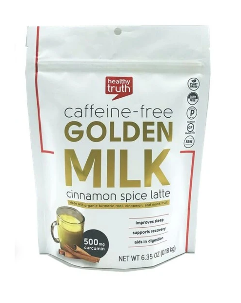 Picture of Healthy Truth golden-milk 6.35 oz Organic Golden Milk - Cinnamon Spice Latte