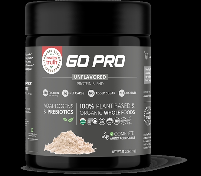 Picture of HEALTHY TRUTH LLC Go-Pro-Unflavored Unflavored Plant Based Protein Powder