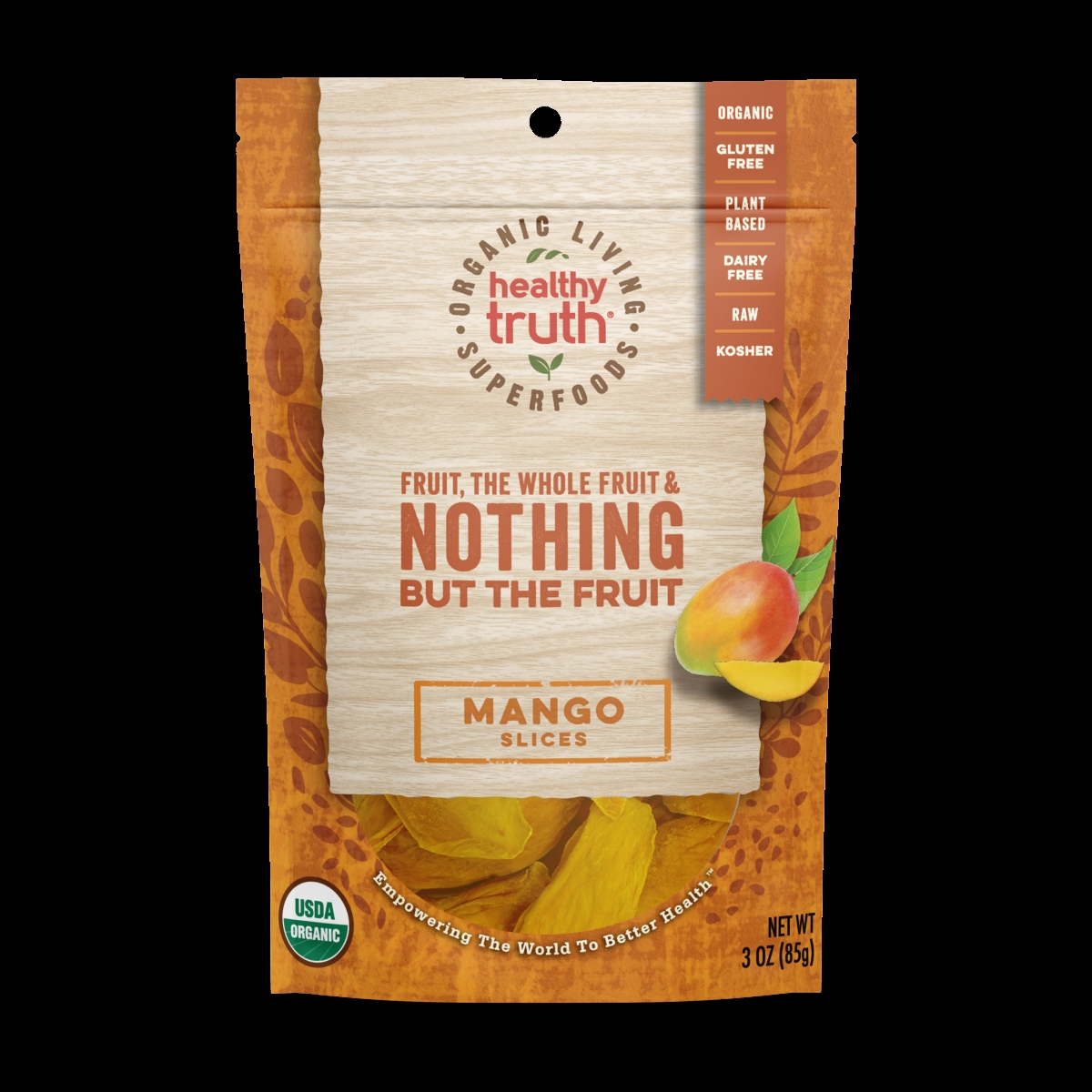 Picture of HEALTHY TRUTH LLC Mango-R-12pk Dried Mango -3oz