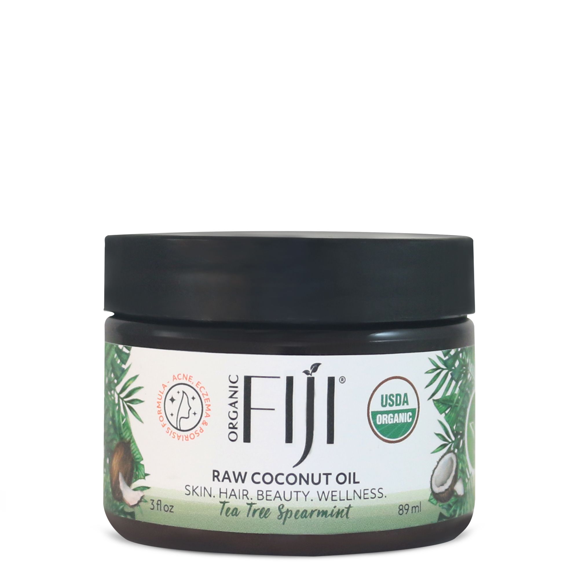 3 oz Tea Tree Spearmint Coconut Oil