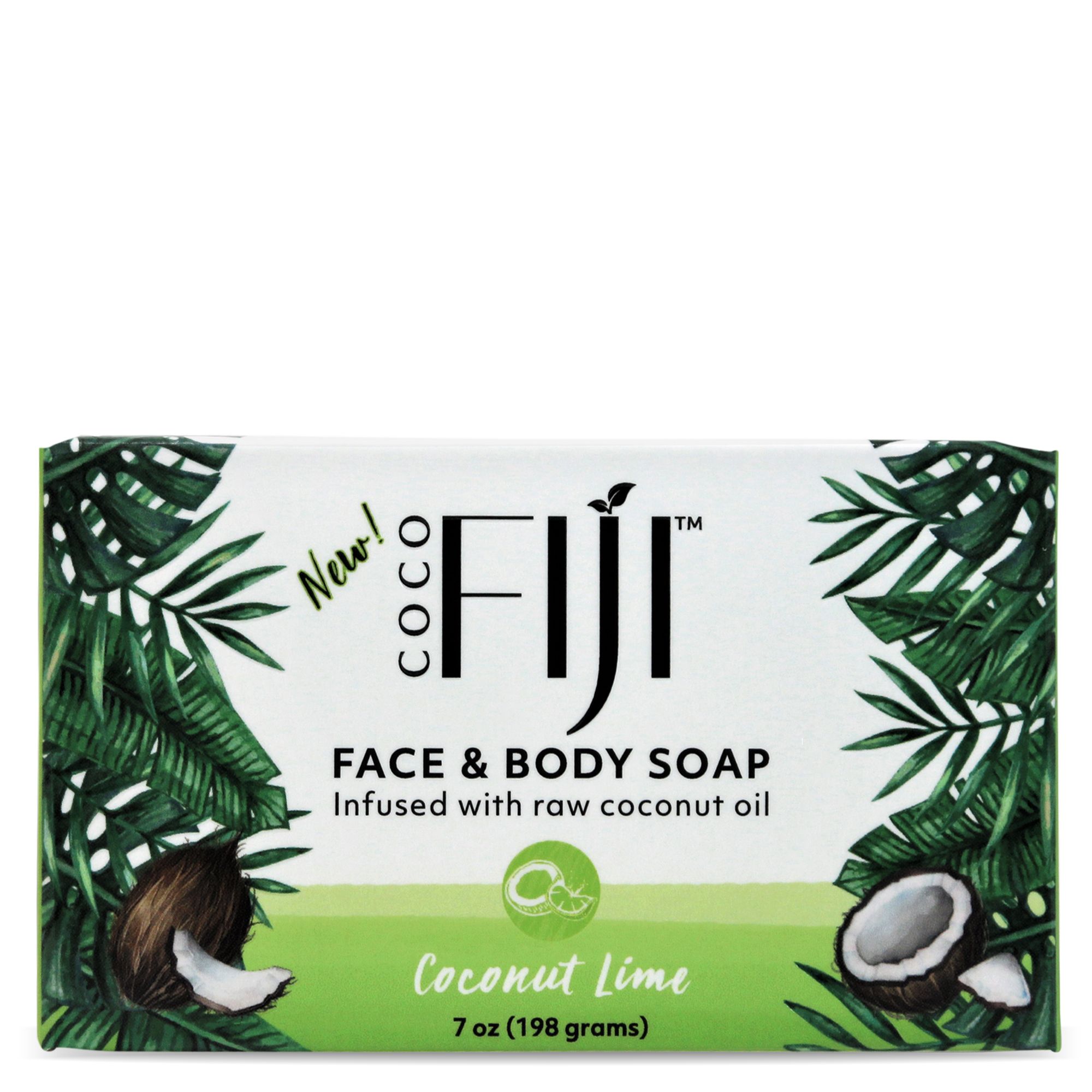 Picture of Coco Fiji 833884001296 7 oz Coconut Lime Soap