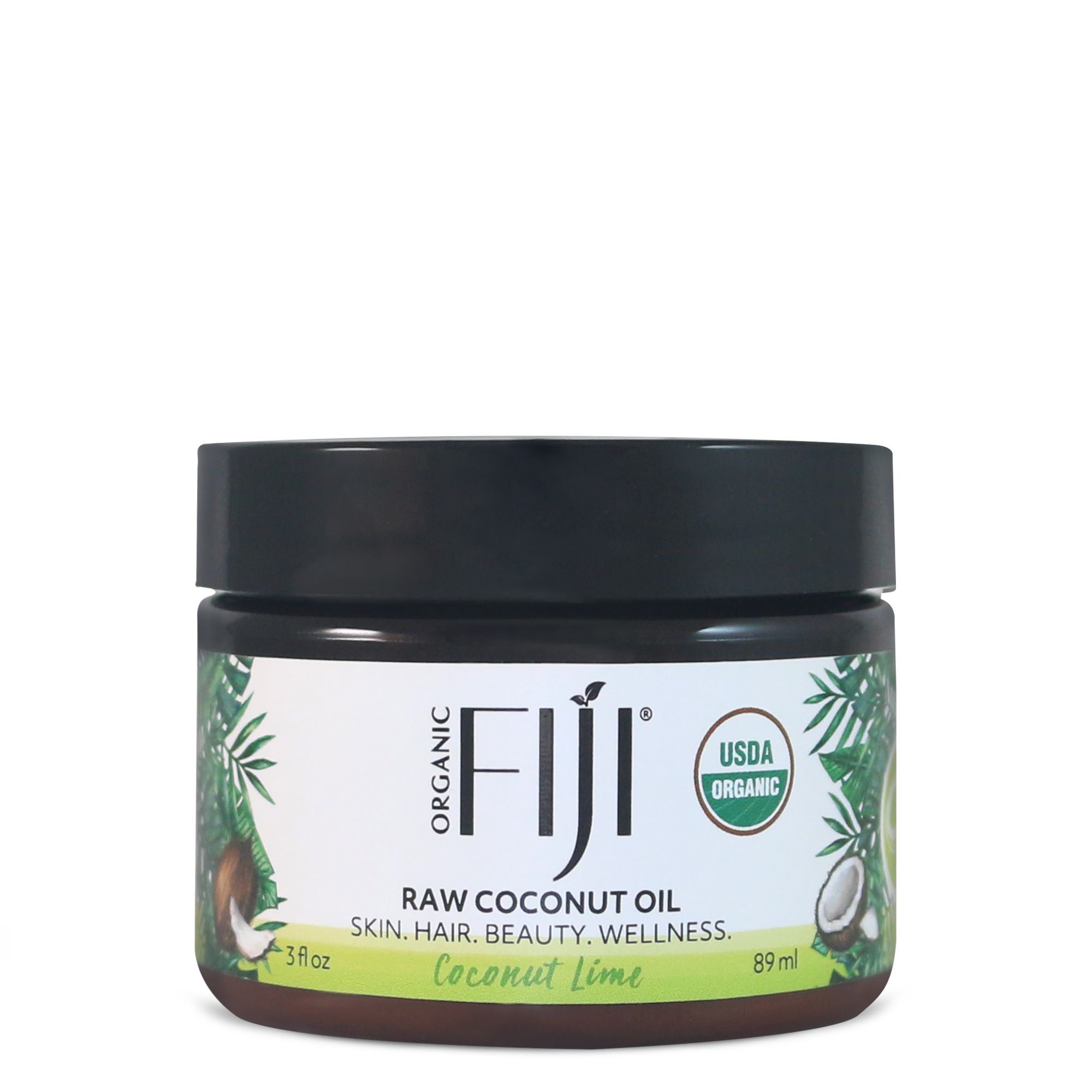 Picture of Organic Fiji 833884001302 3 oz Coconut Lime Coconut Oil