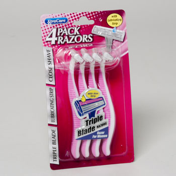 Picture of Regent Products 5876 Razors Womens Triple Blade, 4 per Pack & Case of 36