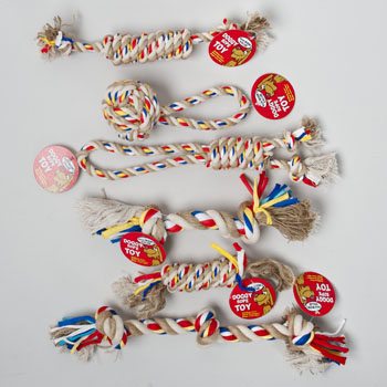 Regent Products DOY TOY ROPE CHEWS 6 ASSORTED