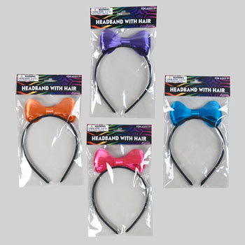 Picture of Regent Products G19114CS Headband With Hair As Ribbon Bow - Pack Of 48