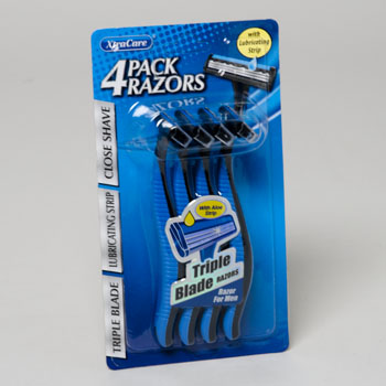 Picture of Regent Products 5875 Razors Mens Triple Blade, 4 Pack - Pack of 36