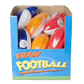 Picture of Regent Products G16982 5.3 in. Football Foam, Pack of 48