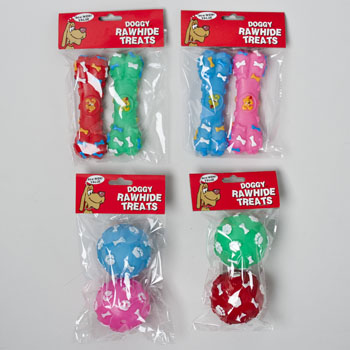 Picture of Regent Products 67009P Vinyl Dog Toy Bone & Ball - Pack of 2, Case of 48