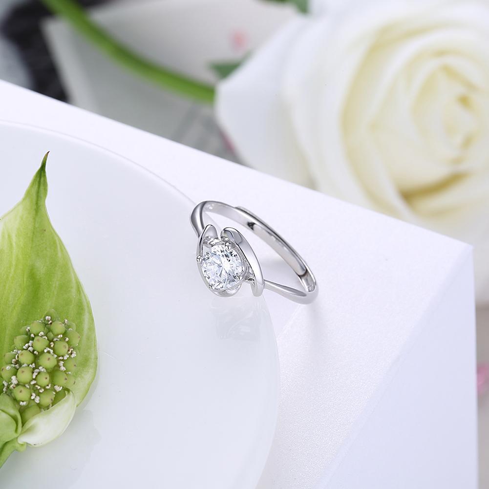 Picture of Alily Jewelry SB-R0006-7-GBOX Bricked Sterling Silver Ring