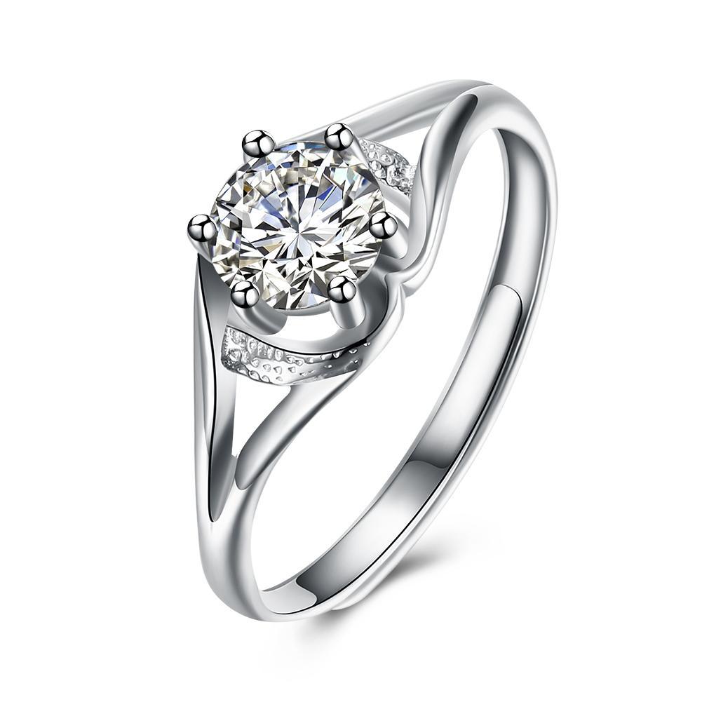 Picture of Alily Jewelry SB-R0010-9-GBOX Roman Style Sterling Silver Ring