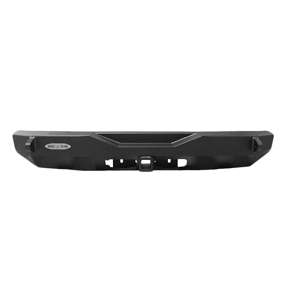 Picture of Rock Slide RB-F-200-JK Rigid Rear Bumper Shorty - No Tire Carrier