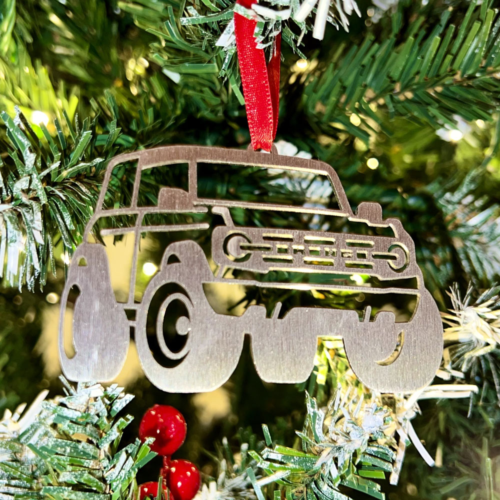 Picture of Rock Slide AC-ORN-BR Bronco Christmas Tree Ornament