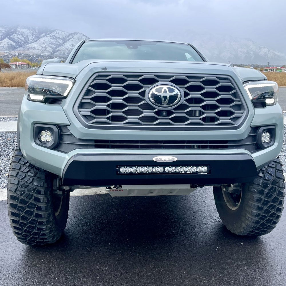 Picture of Rock Slide FB-F-100-TAC3 Front Bumper Lights for 2016-2023 Toyota Tacoma