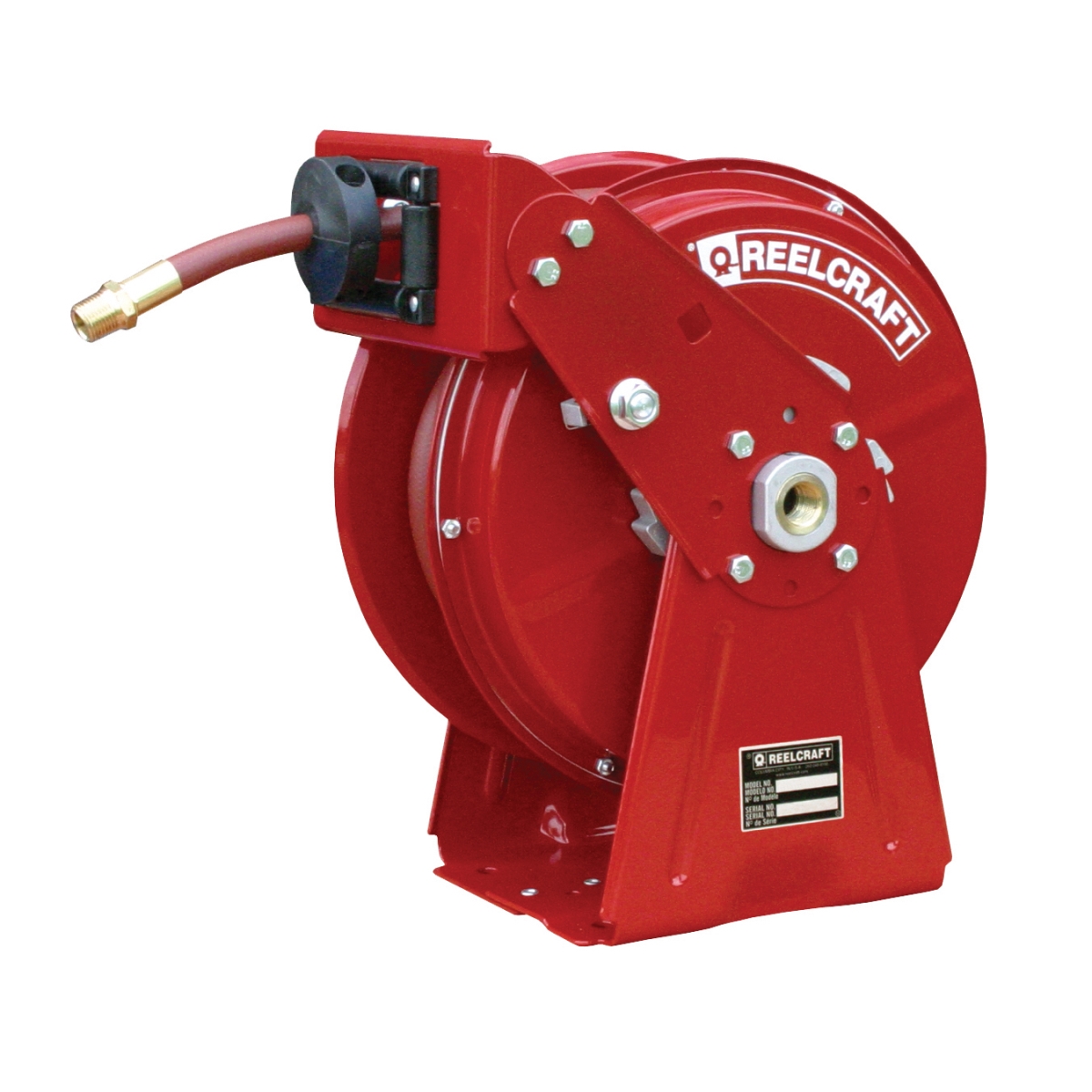 Picture of Reelcraft DP5835 OLP 0.5 in. x 35 ft. 300 PSI Air & Water with Hose Reel&#44; Red