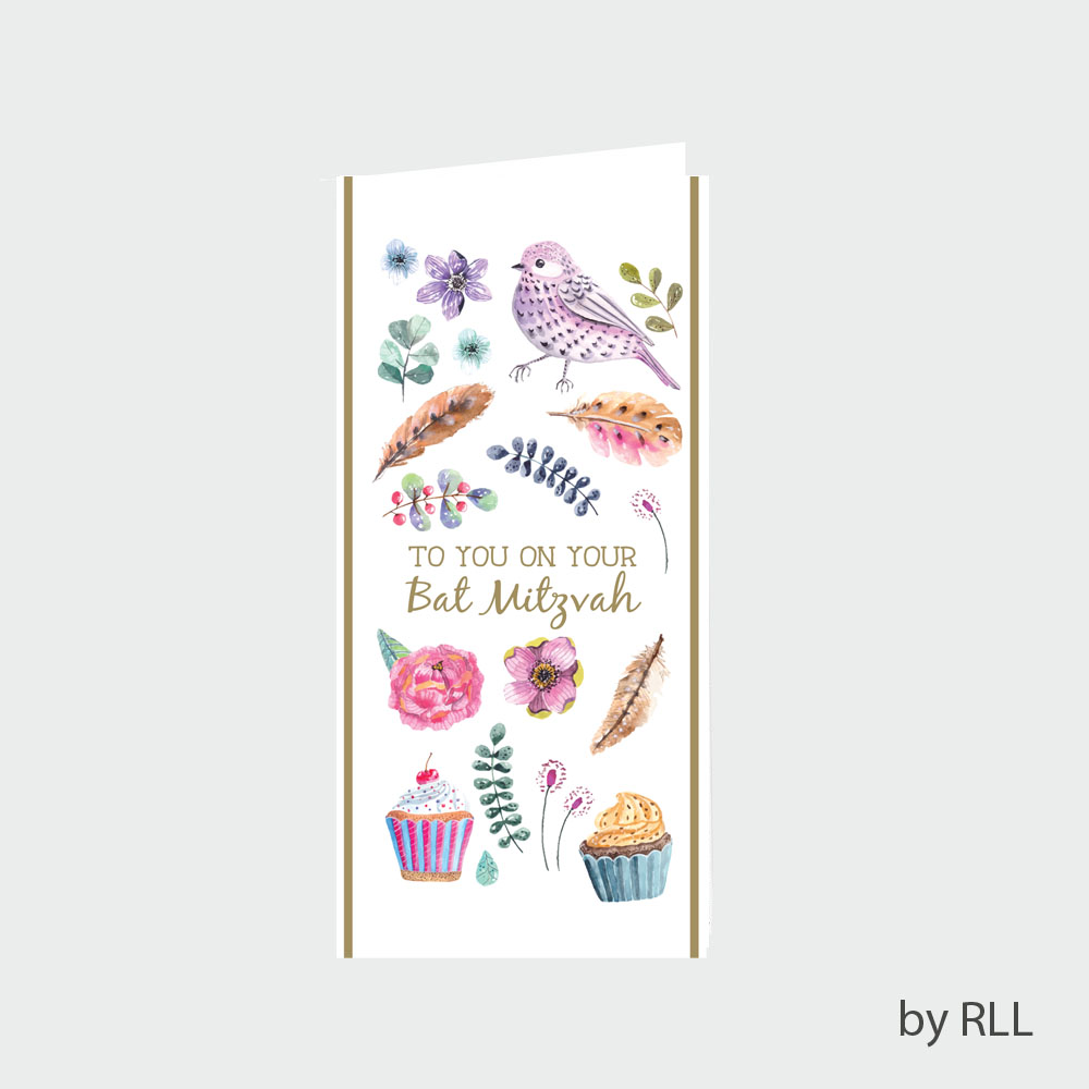 Bat Mitzvah Wallet Card - Pack of 12