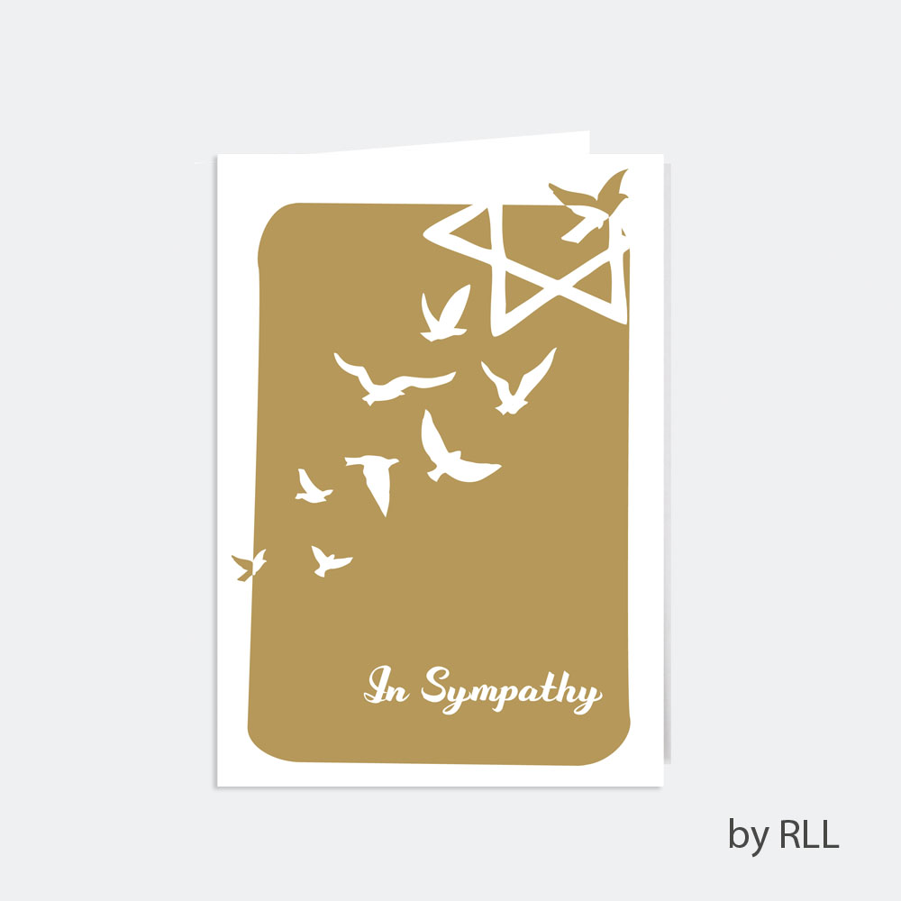Sympathy Card Counter - Pack of 12