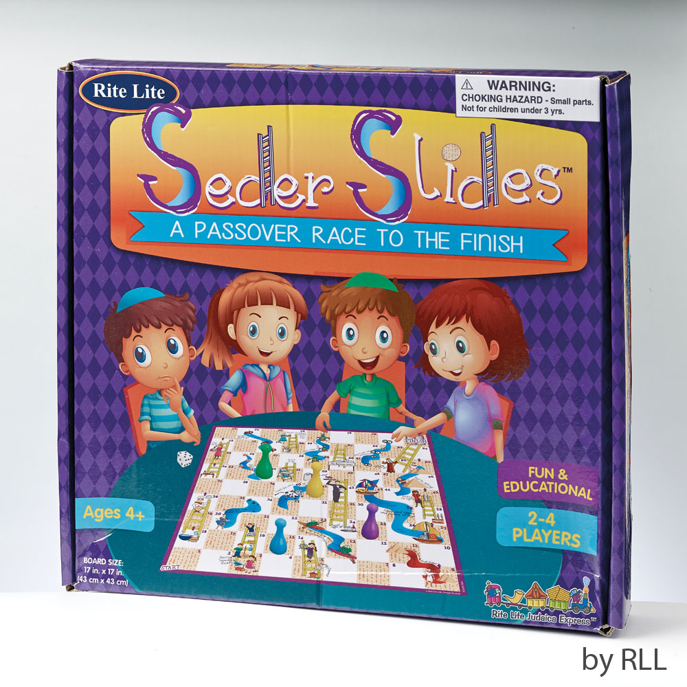 GAP-8 17 x 17 in. Passover Seder Slides Game Color Box- Pack of 3